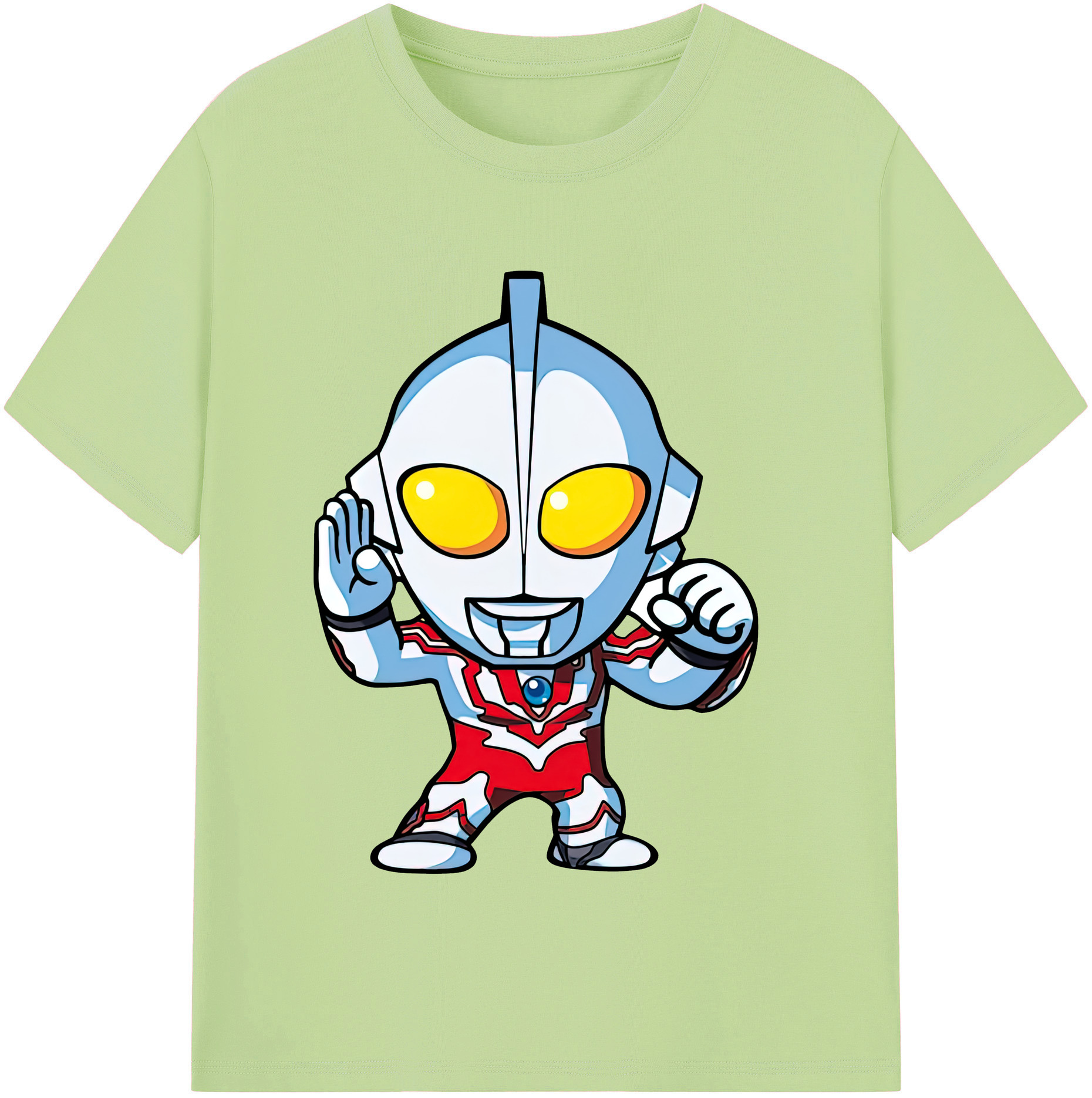 （画像用） ウルトラマン Ultraman 綿100％半袖Tシャツ（フロントプリント）